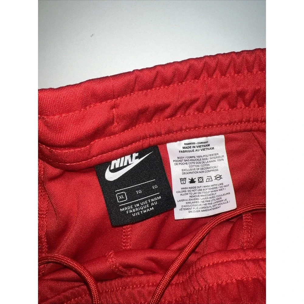 Nike Sportswear‎ Lifestyle Red Striped Shorts Size XL
